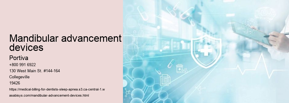 mandibular advancement devices